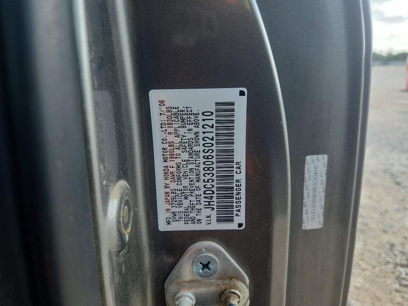 Продаж на аукціоні авто 2006 Acura Rsx, vin: JH4DC53806S021210, номер лоту: 60410696