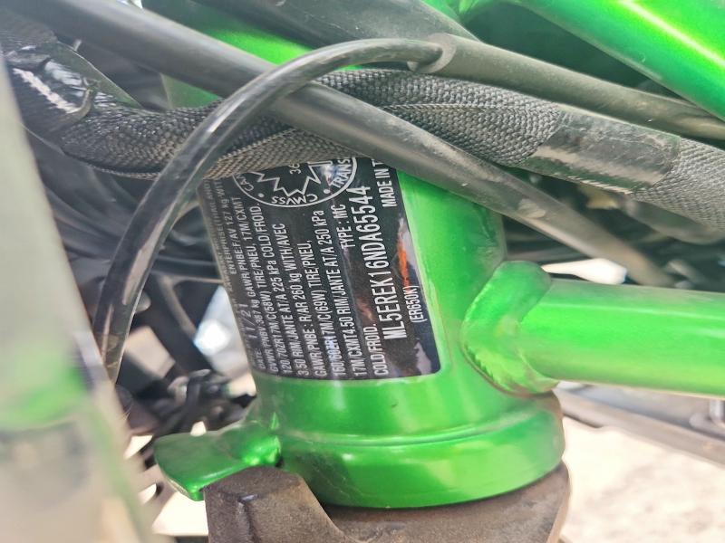 2022 Kawasaki Er650 მანქანა იყიდება აუქციონზე, vin: ML5EREK16NDA65544, აუქციონის ნომერი: 61950316