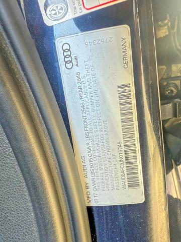 63166496 :رقم المزاد ، WAUD8AFC9JN015745 vin ، 2018 Audi A6 مزاد بيع