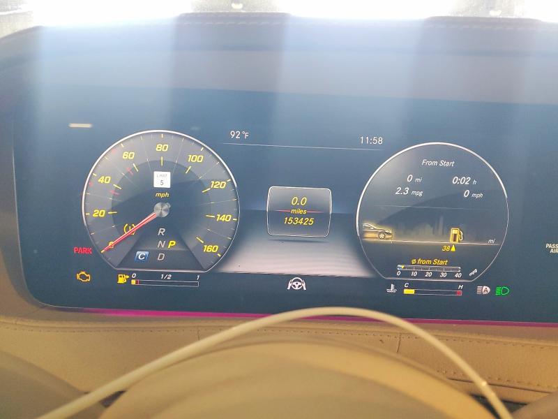 60433006 :رقم المزاد ، WDDUG6GB7JA364134 vin ، 2018 Mercedes-benz S مزاد بيع