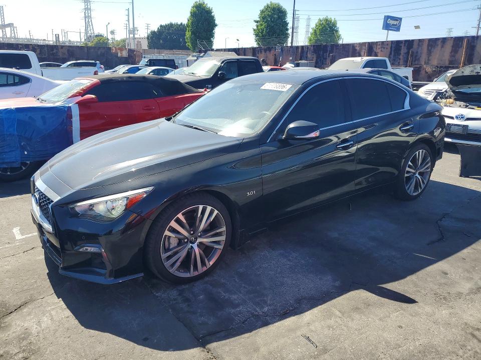 61606896 :رقم المزاد ، JN1EV7AP8LM208655 vin ، 2020 Infiniti Q50 مزاد بيع