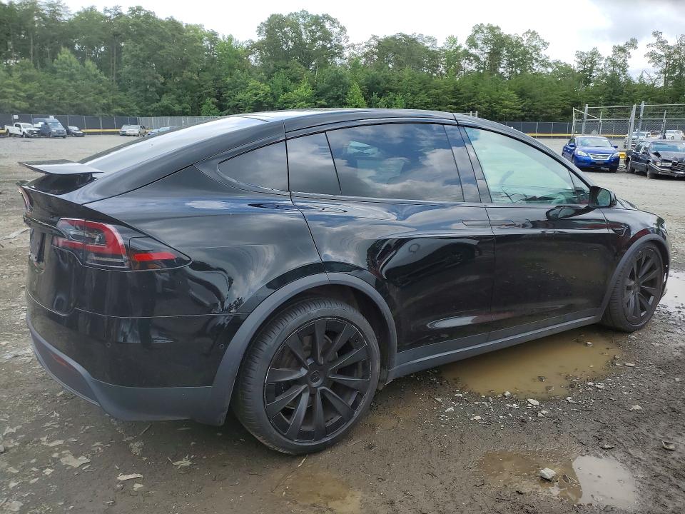 2023 Tesla Model X მანქანა იყიდება აუქციონზე, vin: 7SAXCBE58PF372786, აუქციონის ნომერი: 60089356