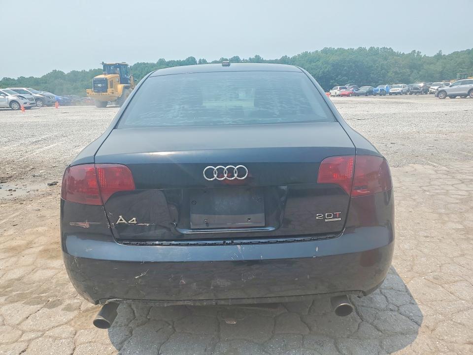 2006 Audi A4 მანქანა იყიდება აუქციონზე, vin: WAUDF78E86A240602, აუქციონის ნომერი: 60774406