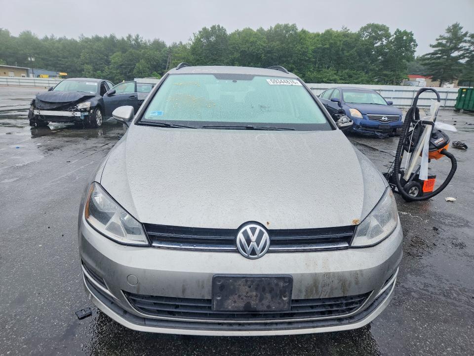 2015 Volkswagen Golf Sportwagen მანქანა იყიდება აუქციონზე, vin: 3VWC17AU0FM501056, აუქციონის ნომერი: 59344816