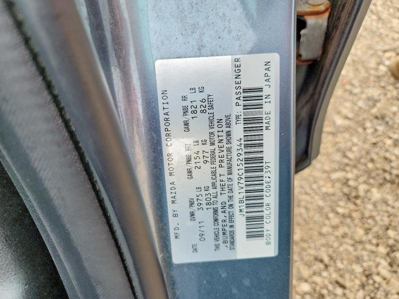 Aukcja sprzedaży 2012 Mazda 3, vin: JM1BL1V79C1529344, numer aukcji: 60080736