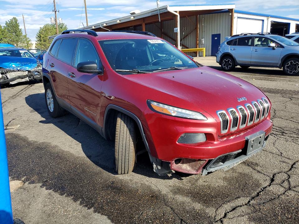 2017 Jeep Cherokee მანქანა იყიდება აუქციონზე, vin: 1C4PJMAS9HW567416, აუქციონის ნომერი: 62043876