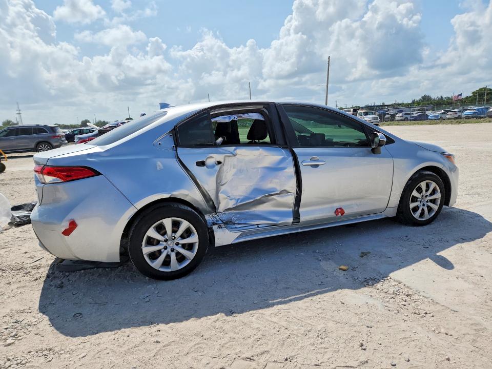 2022 Toyota Corolla მანქანა იყიდება აუქციონზე, vin: JTDEPMAE6NJ225009, აუქციონის ნომერი: 62509816