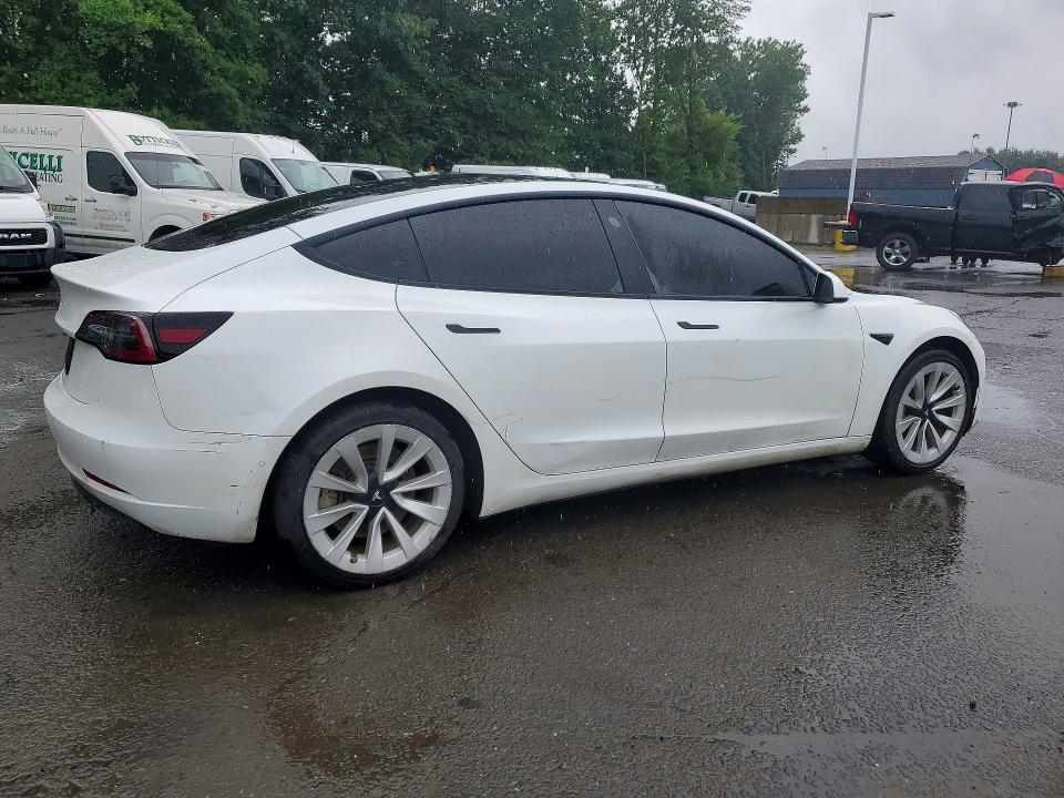 Продажа на аукционе авто 2022 Tesla Model 3, vin: 5YJ3E1EA3NF371152, номер лота: 60122026