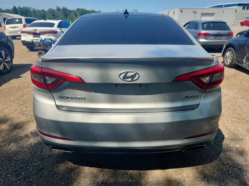58787616 :رقم المزاد ، 5NPE34AF6FH246537 vin ، 2015 Hyundai Sonata مزاد بيع
