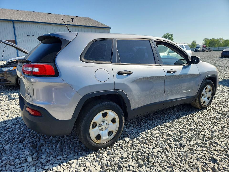 2014 Jeep Cherokee მანქანა იყიდება აუქციონზე, vin: 1C4PJLAB6EW104509, აუქციონის ნომერი: 59817406