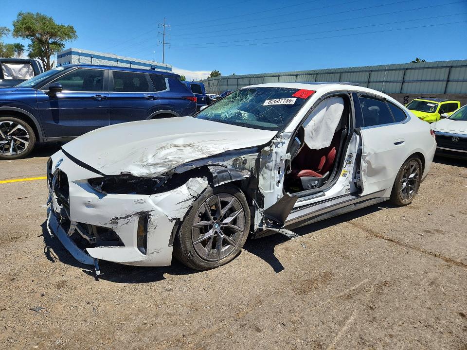 Aukcja sprzedaży 2022 Bmw I4, vin: WBY73AW00NFM75833, numer aukcji: 62607786