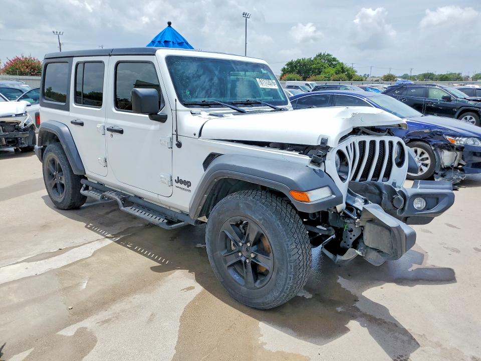 Aukcja sprzedaży 2021 Jeep Wrangler Unlimited, vin: 1C4HJXDG7MW694446, numer aukcji: 61172076
