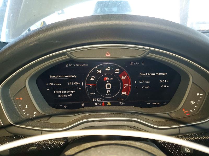 Продажа на аукционе авто 2018 Audi S4, vin: WAUB4AF42JA015458, номер лота: 60991706