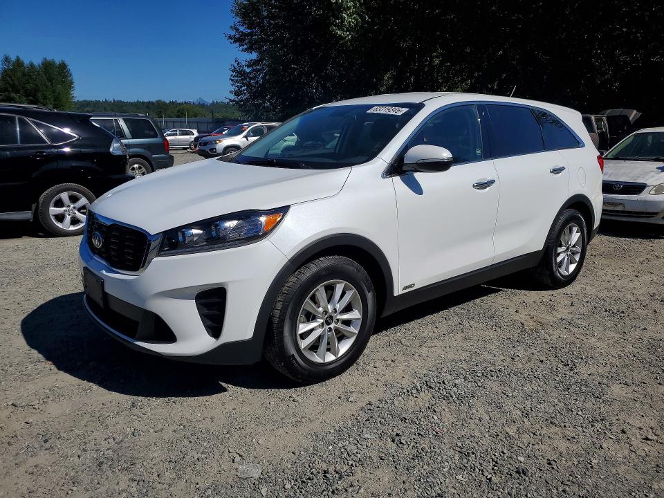 2019 Kia Sorento მანქანა იყიდება აუქციონზე, vin: 5XYPGDA56KG468663, აუქციონის ნომერი: 63319346