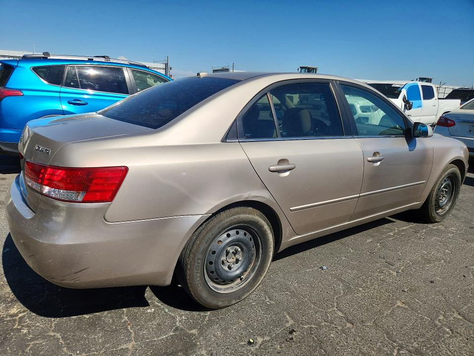2007 Hyundai Sonata მანქანა იყიდება აუქციონზე, vin: 5NPET46C17H254576, აუქციონის ნომერი: 59555896