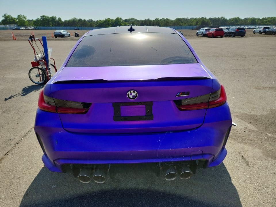 2021 Bmw M3 მანქანა იყიდება აუქციონზე, vin: WBS33AY08MFL43116, აუქციონის ნომერი: 58294196