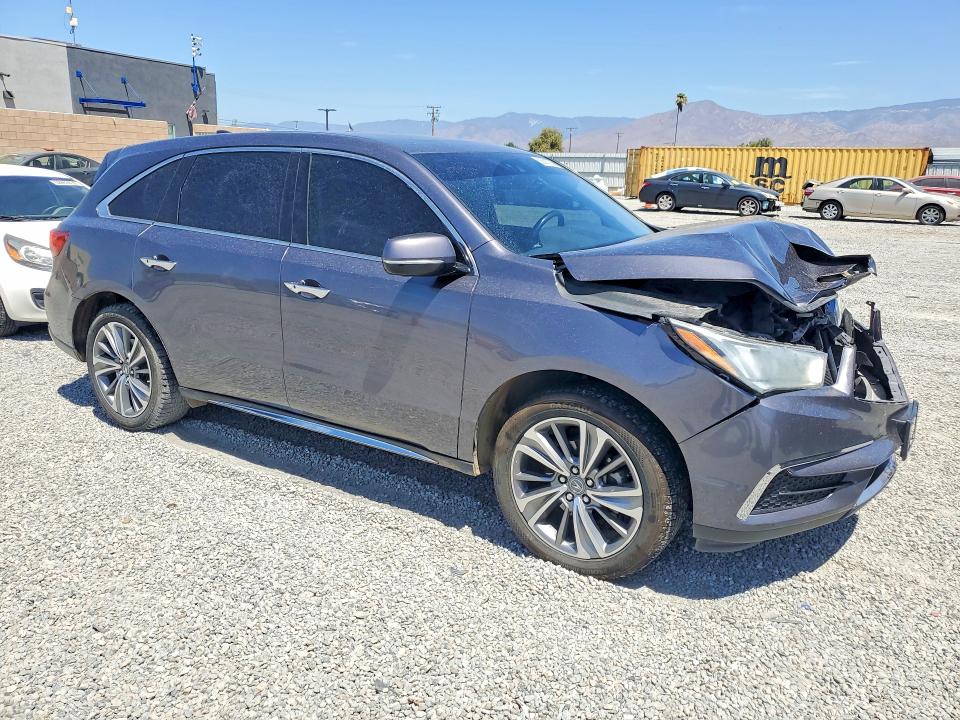 2018 Acura Mdx მანქანა იყიდება აუქციონზე, vin: 5J8YD3H51JL010840, აუქციონის ნომერი: 62682756