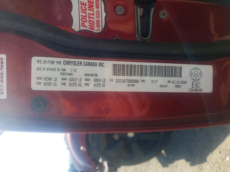 61558866 :رقم المزاد ، 2C3CCAET7DH625983 vin ، 2013 Chrysler 300c مزاد بيع