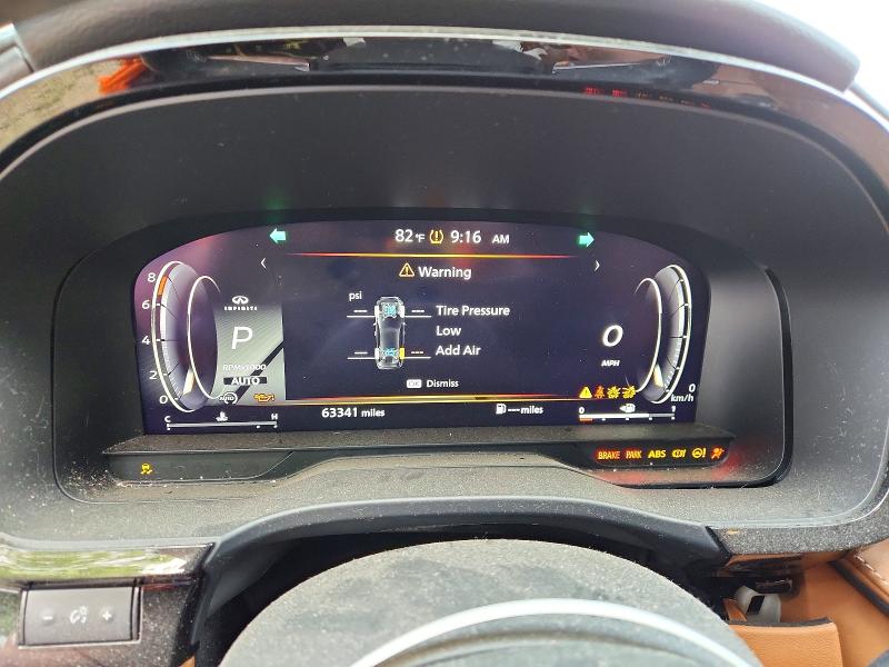 56459886 :رقم المزاد ، 5N1DL1GS2PC351955 vin ، 2023 Infiniti Qx60 مزاد بيع