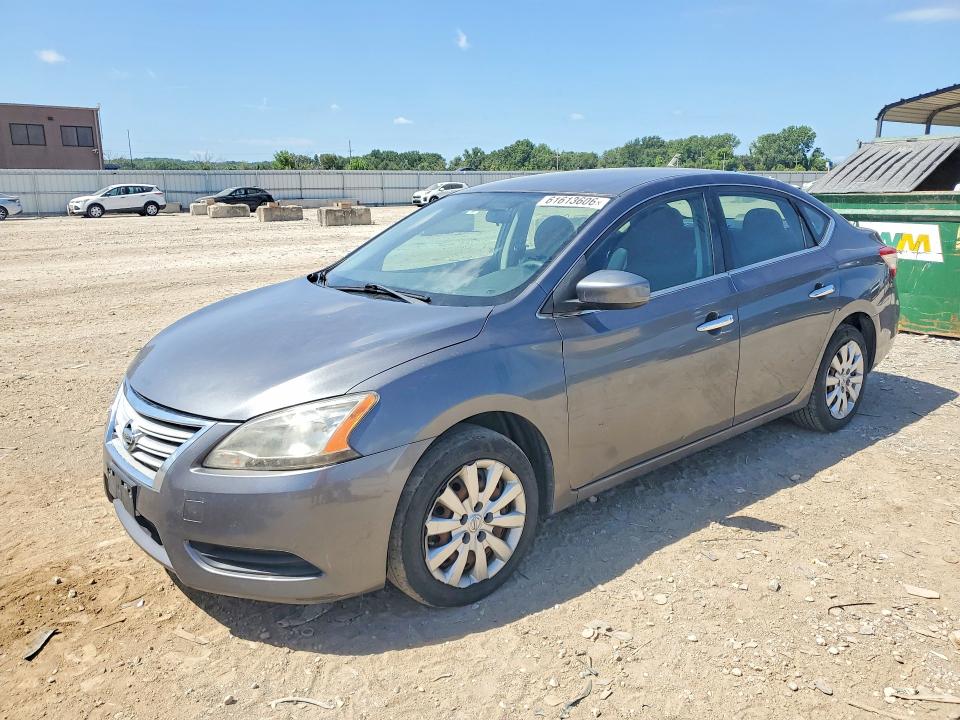 61613606 :رقم المزاد ، 3N1AB7AP0FL660749 vin ، 2015 Nissan Sentra مزاد بيع