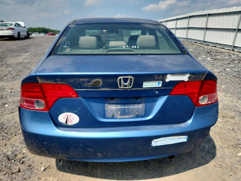 61755326 :رقم المزاد ، 1HGFA16566L090568 vin ، 2006 Honda Civic مزاد بيع
