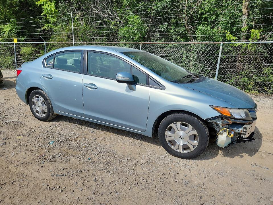 Auction sale of the 2012 Honda Civic, vin: JHMFB4F26CS004386, lot number: 61104236
