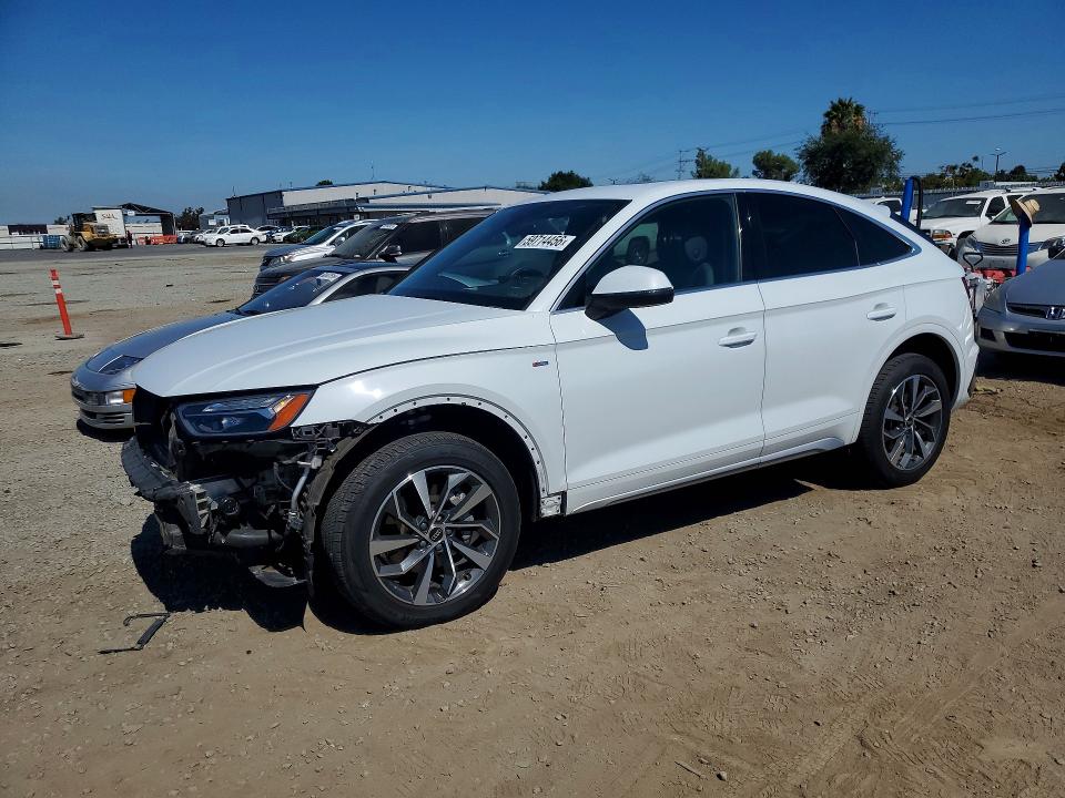 2022 Audi Q5 მანქანა იყიდება აუქციონზე, vin: WA15AAFY5N2133493, აუქციონის ნომერი: 59714456