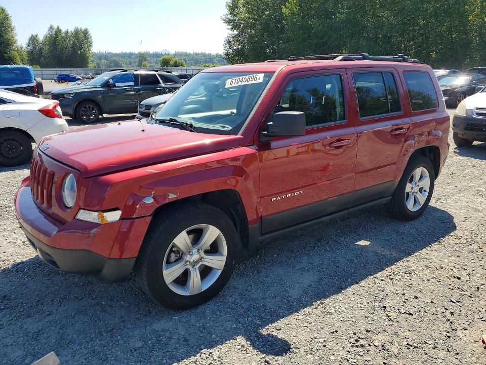 2014 Jeep Patriot მანქანა იყიდება აუქციონზე, vin: 1C4NJPFAXED509699, აუქციონის ნომერი: 61045896