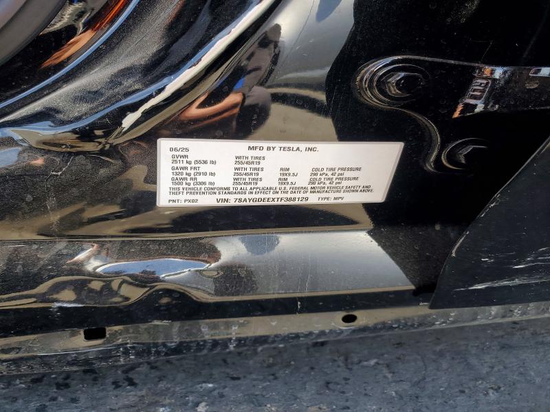 Aukcja sprzedaży 2026 Tesla Model Y, vin: 7SAYGDEEXTF388129, numer aukcji: 59292386