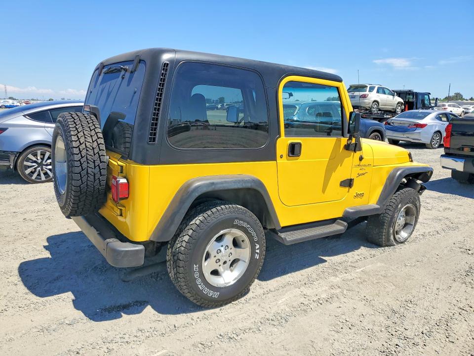 Продаж на аукціоні авто 2001 Jeep Wrangler / Tj, vin: 1J4FA49S51P315902, номер лоту: 60073536