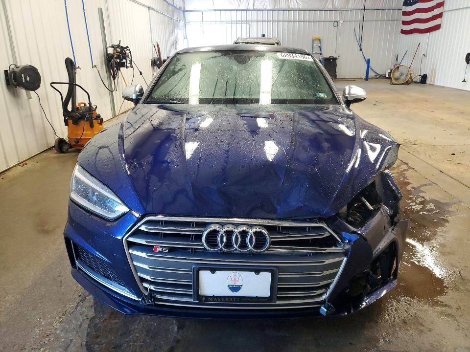 Aukcja sprzedaży 2018 Audi S5, vin: WAUP4AF57JA032500, numer aukcji: 62934156