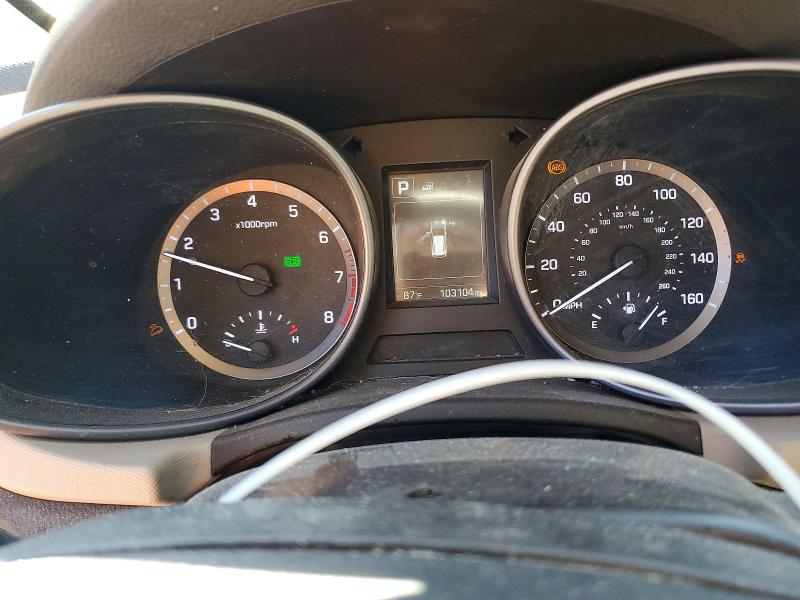 60893746 :رقم المزاد ، 5XYZUDLB9HG450641 vin ، 2017 Hyundai Santa Fe Sport مزاد بيع