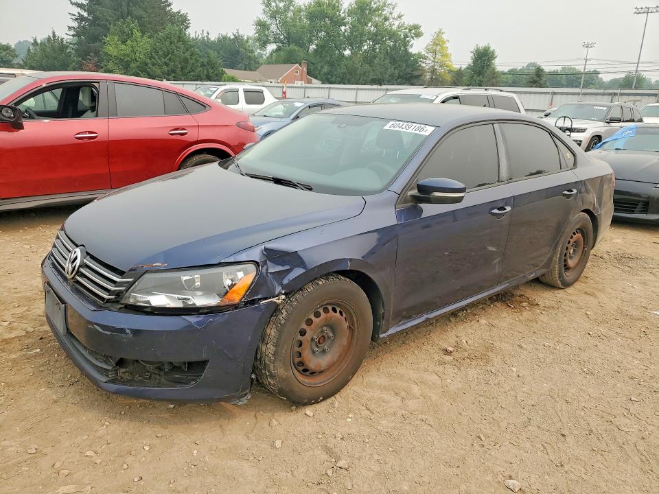 2013 Volkswagen Passat მანქანა იყიდება აუქციონზე, vin: 1VWAP7A35DC078213, აუქციონის ნომერი: 60439186
