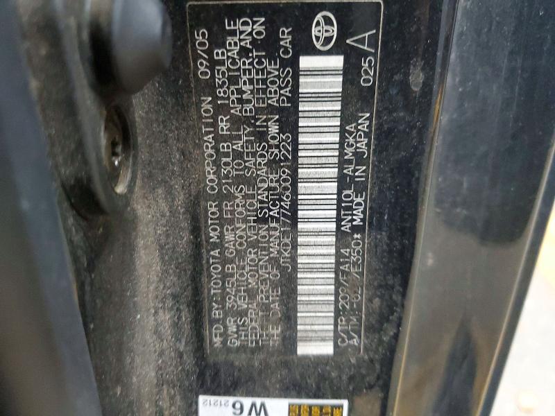 Продажа на аукционе авто 2006 Scion Tc, vin: JTKDE177460091223, номер лота: 59646126