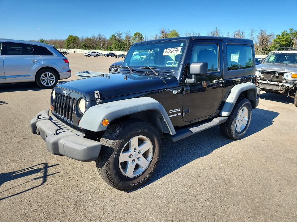 Продажа на аукционе авто 2012 Jeep Wrangler, vin: 1C4AJWAG4CL276667, номер лота: 61960676