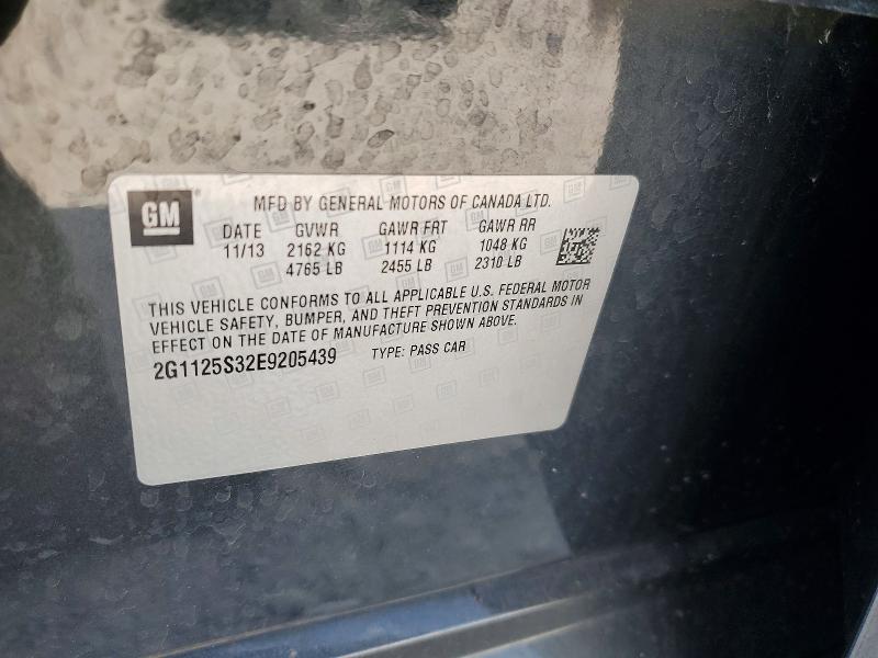 Продажа на аукционе авто 2014 Chevrolet Impala, vin: 2G1125S32E9205439, номер лота: 62161786