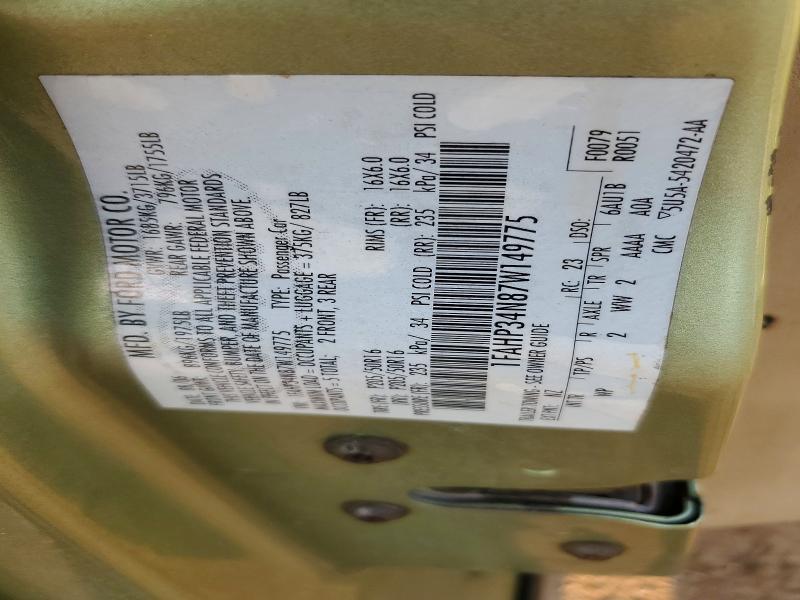 Aukcja sprzedaży 2007 Ford Focus, vin: 1FAHP34N87W149775, numer aukcji: 62802886
