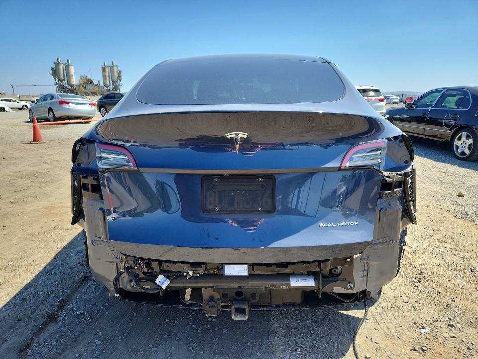 2021 Tesla Model Y მანქანა იყიდება აუქციონზე, vin: 5YJYGDEE6MF095326, აუქციონის ნომერი: 61350256