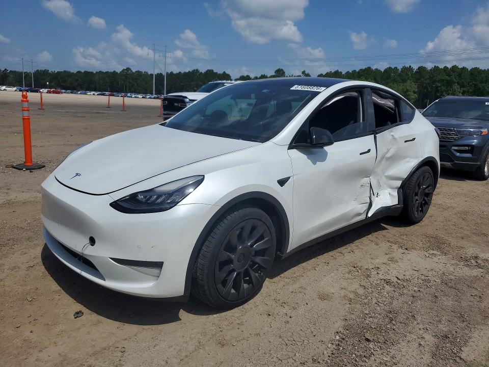 Aukcja sprzedaży 2021 Tesla Model Y, vin: 5YJYGDEE5MF068361, numer aukcji: 61608826
