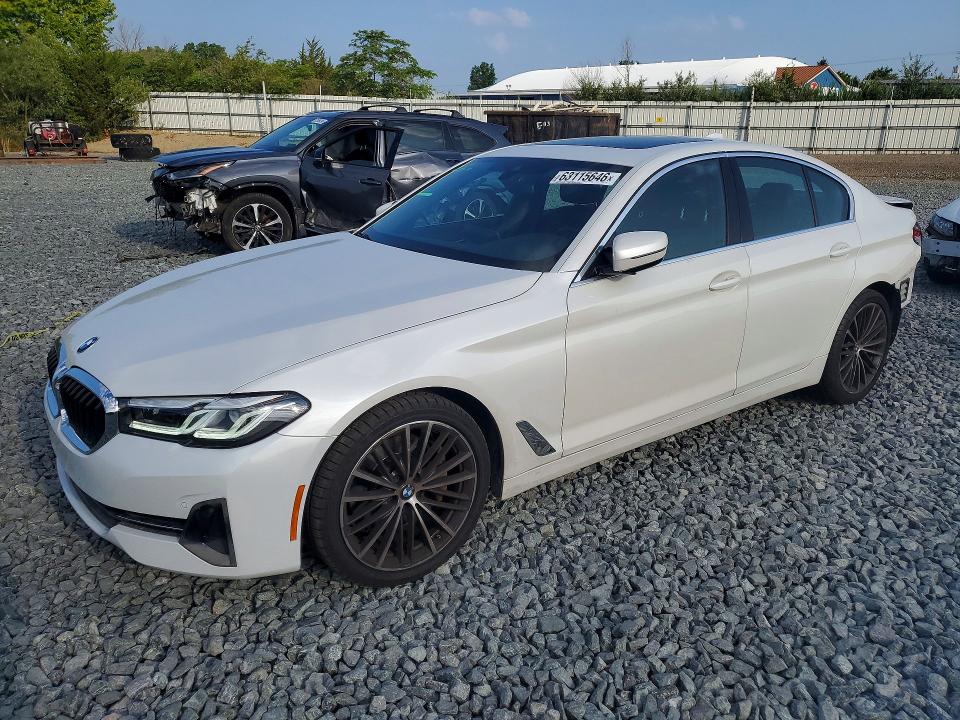 2022 Bmw 530 მანქანა იყიდება აუქციონზე, vin: WBA13BJ00NWX59397, აუქციონის ნომერი: 63115646
