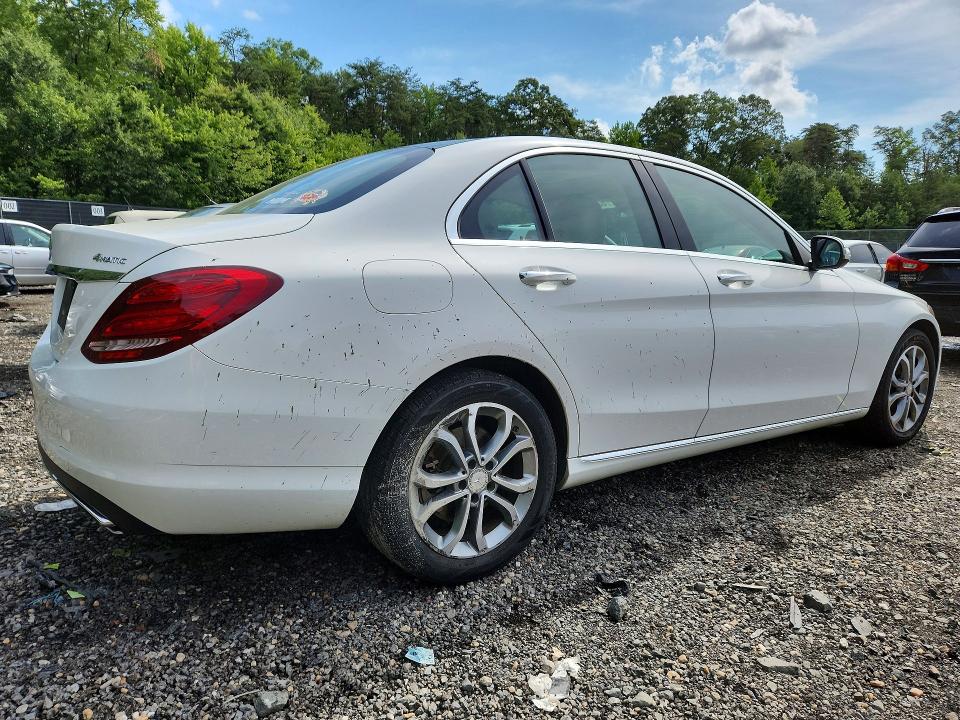 62122106 :رقم المزاد ، 55SWF4KB1FU084756 vin ، 2015 Mercedes-benz C مزاد بيع