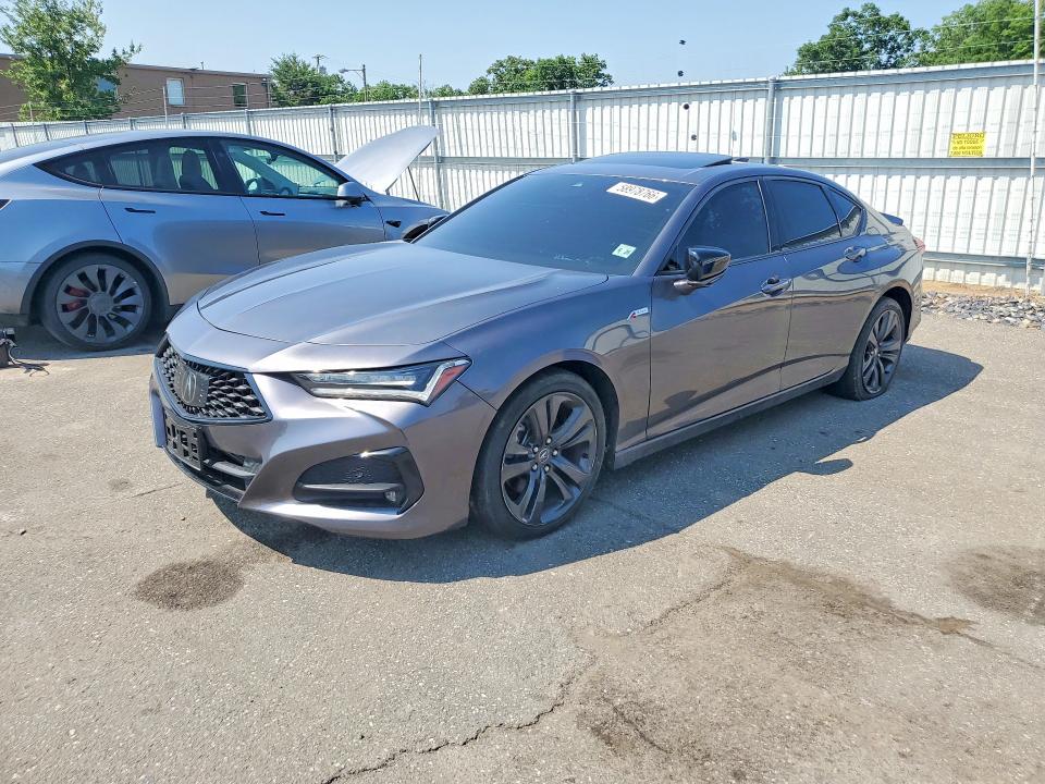 2021 Acura Tlx მანქანა იყიდება აუქციონზე, vin: 19UUB5F52MA012745, აუქციონის ნომერი: 58978766