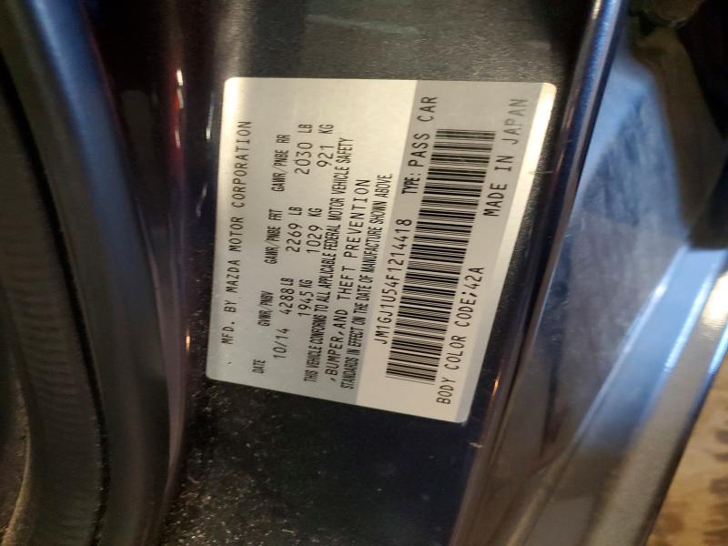 Продажа на аукционе авто 2015 Mazda 6, vin: JM1GJ1U54F1214418, номер лота: 60833786