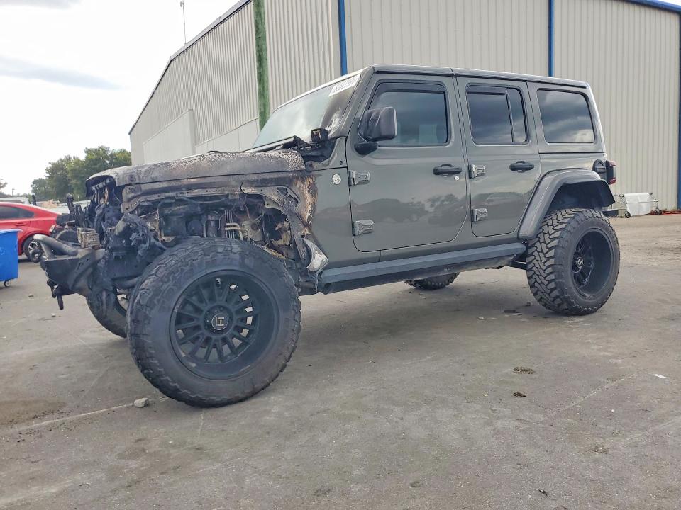 Продажа на аукционе авто 2018 Jeep Wrangler Unlimited, vin: 1C4HJXEN8JW328312, номер лота: 60627996