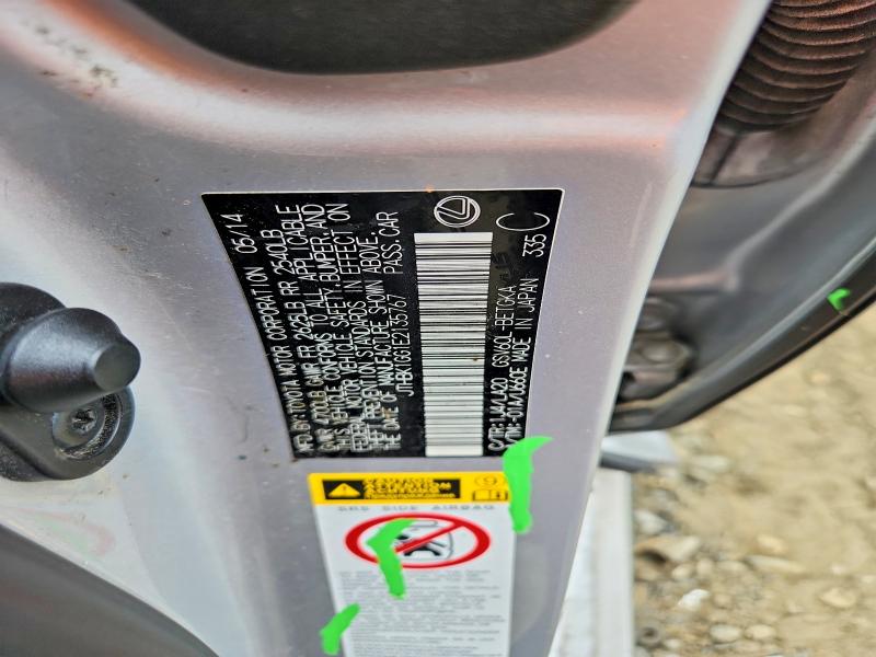 2014 Lexus Es მანქანა იყიდება აუქციონზე, vin: JTHBK1GG1E2135767, აუქციონის ნომერი: 60377086