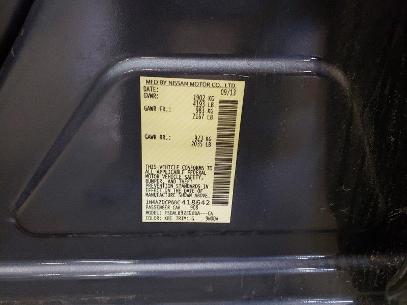 Продаж на аукціоні авто 2013 Nissan Leaf, vin: 1N4AZ0CP6DC418642, номер лоту: 61365606