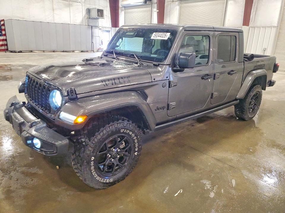 2024 Jeep Gladiator მანქანა იყიდება აუქციონზე, vin: 1C6HJTAG6RL126489, აუქციონის ნომერი: 59344026