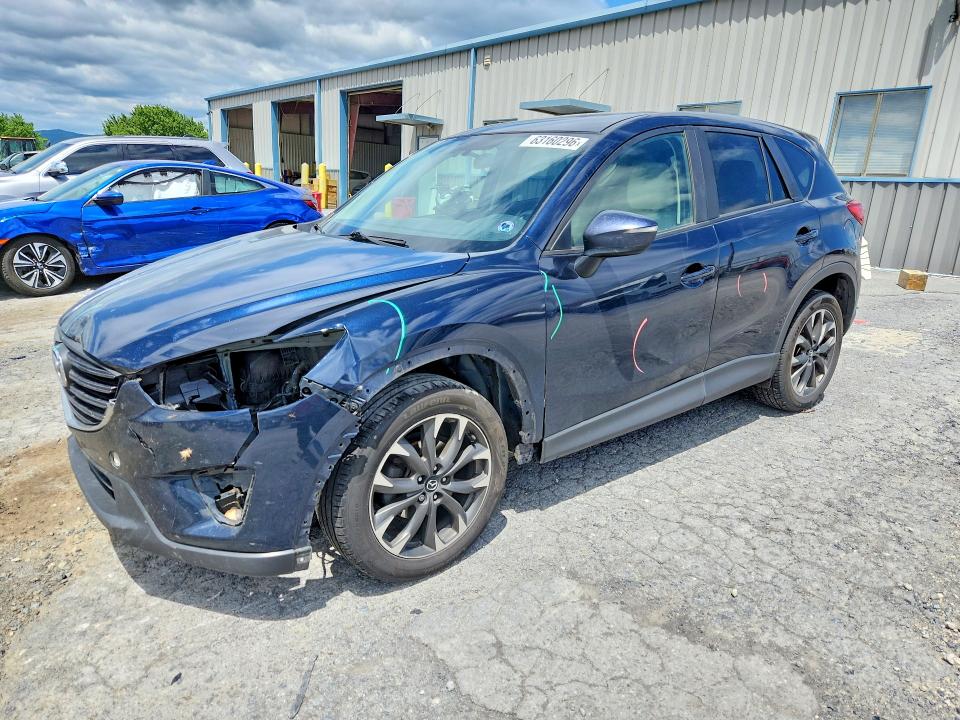 Продажа на аукционе авто 2016 Mazda Cx-5, vin: JM3KE4DY8G0857234, номер лота: 63160296