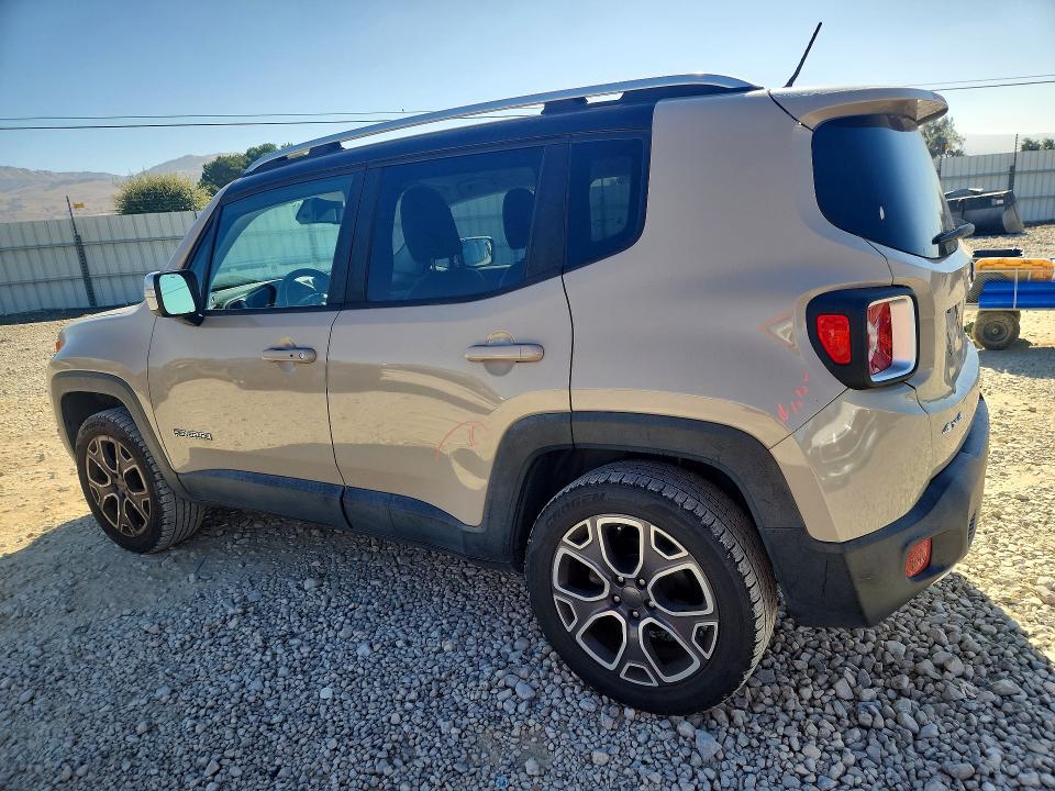 Продаж на аукціоні авто 2016 Jeep Renegade, vin: ZACCJBDT3GPC59211, номер лоту: 62998286