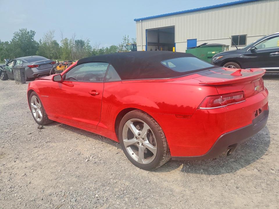 Продажа на аукционе авто 2015 Chevrolet Camaro, vin: 2G1FK3DJ4F9215655, номер лота: 62738226
